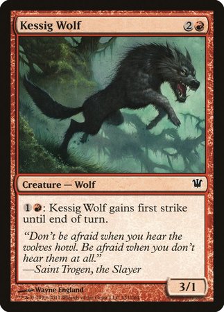 Kessig Wolf [Innistrad] | Arkham Games and Comics