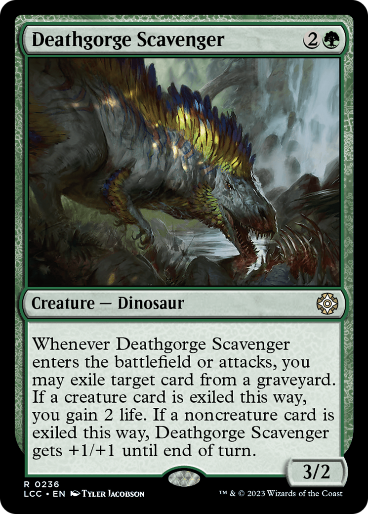 Deathgorge Scavenger [The Lost Caverns of Ixalan Commander] | Arkham Games and Comics