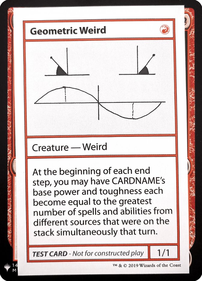 Geometric Weird [Mystery Booster Playtest Cards] | Arkham Games and Comics