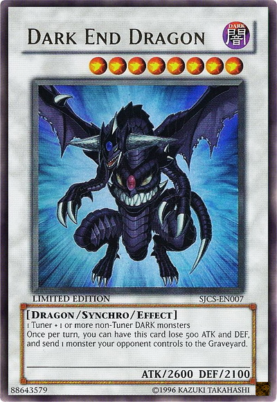 Dark End Dragon [SJCS-EN007] Ultra Rare | Arkham Games and Comics