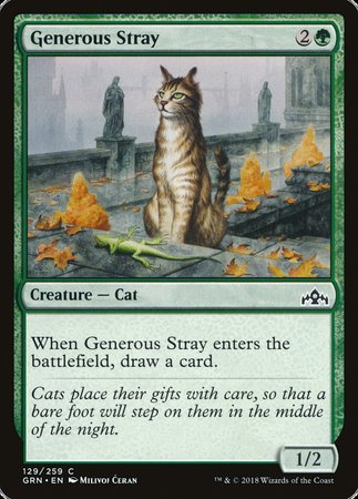 Generous Stray [Guilds of Ravnica] | Arkham Games and Comics