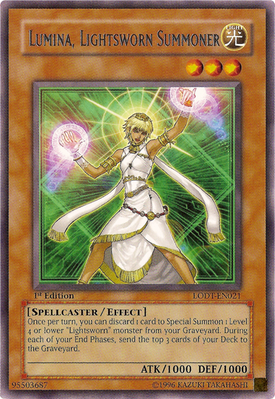 Lumina, Lightsworn Summoner [LODT-EN021] Rare | Arkham Games and Comics