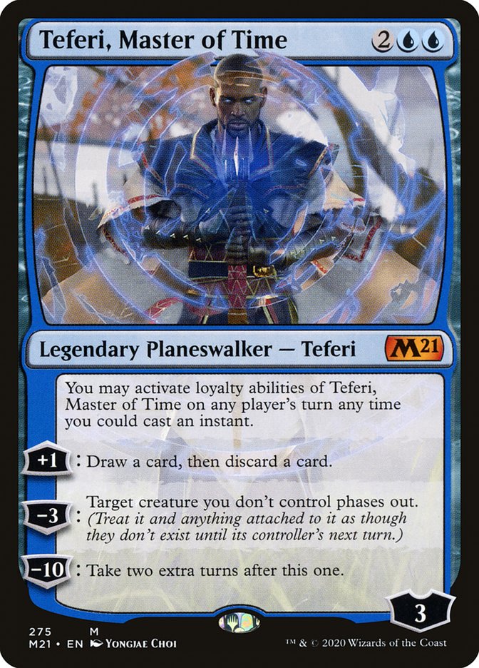 Teferi, Master of Time (275) [Core Set 2021] | Arkham Games and Comics