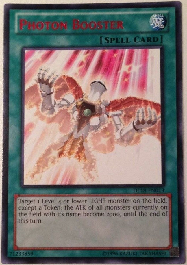 Photon Booster (Red) [DL18-EN013] Rare | Arkham Games and Comics