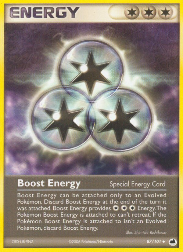 Boost Energy (87/101) [EX: Dragon Frontiers] | Arkham Games and Comics