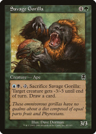 Savage Gorilla [Apocalypse] | Arkham Games and Comics