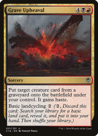 Grave Upheaval [Commander 2016] | Arkham Games and Comics