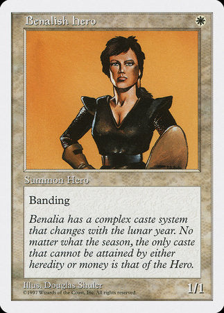 Benalish Hero [Fifth Edition] | Arkham Games and Comics