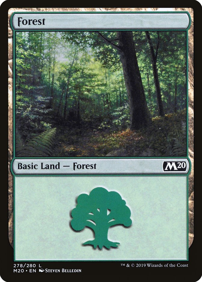 Forest (#278) [Core Set 2020] | Arkham Games and Comics