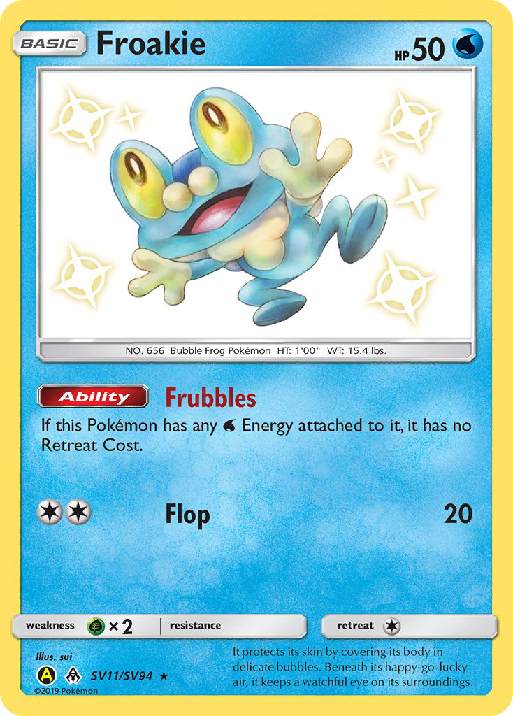 Froakie (SV11/SV94) [Sun & Moon: Hidden Fates - Shiny Vault] | Arkham Games and Comics