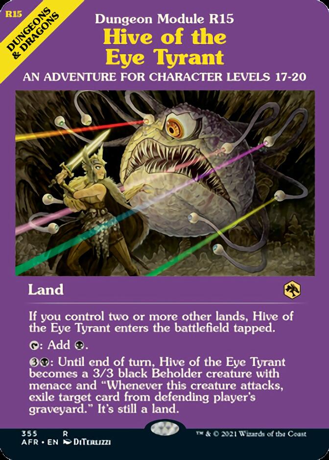 Hive of the Eye Tyrant (Dungeon Module) [Dungeons & Dragons: Adventures in the Forgotten Realms] | Arkham Games and Comics