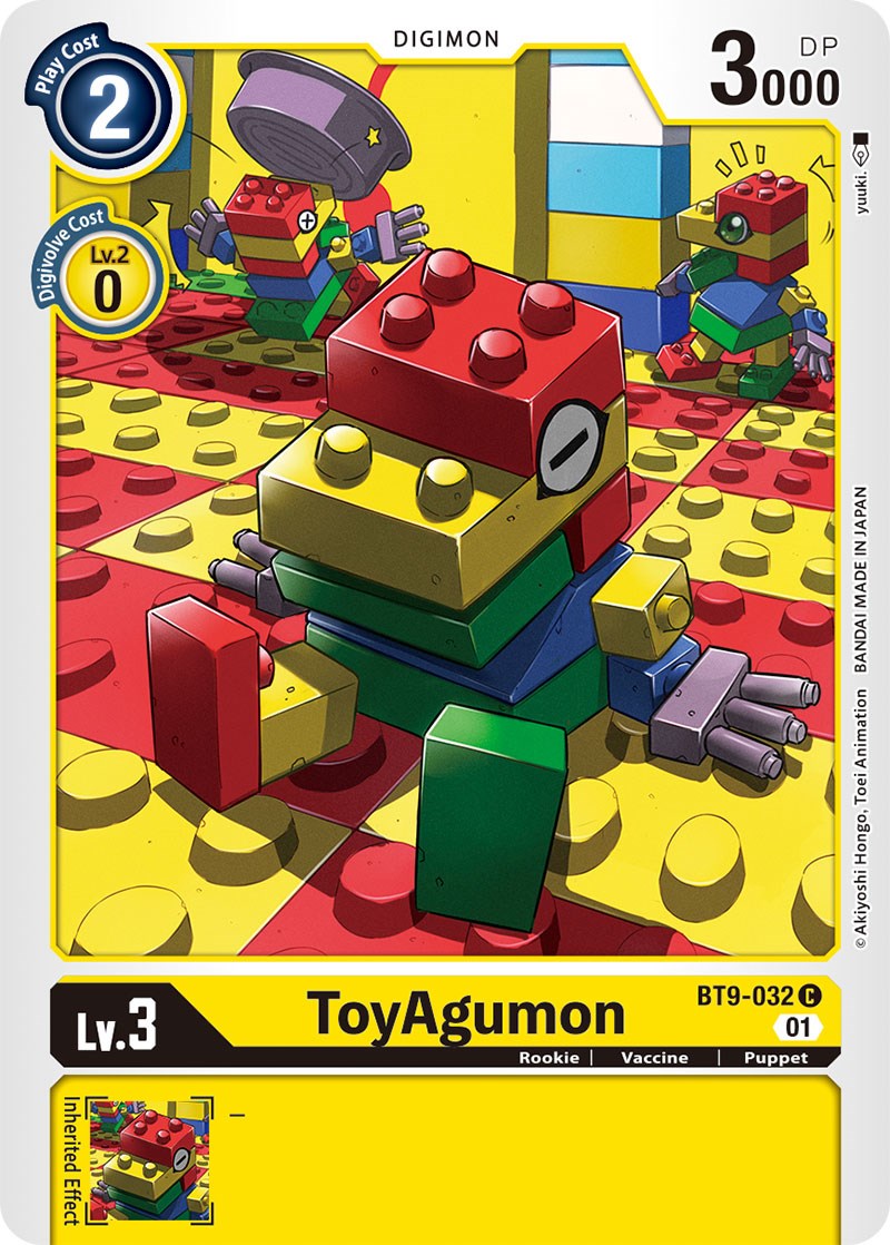 ToyAgumon [BT9-032] [X Record] | Arkham Games and Comics