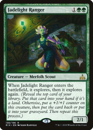 Jadelight Ranger [Rivals of Ixalan Promos] | Arkham Games and Comics