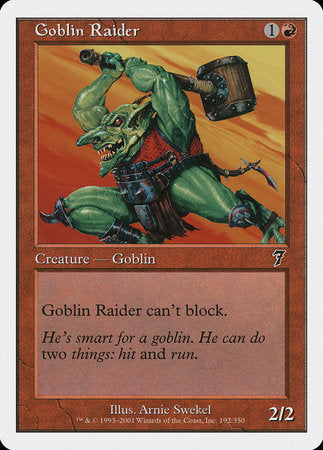 Goblin Raider [Seventh Edition] | Arkham Games and Comics