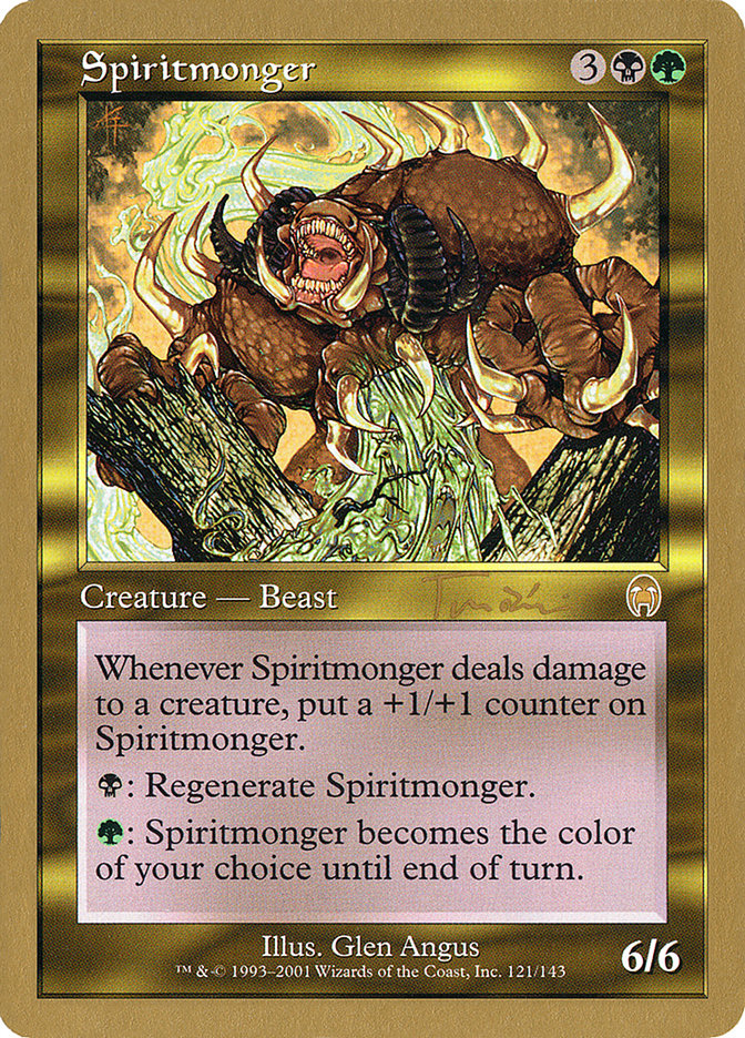 Spiritmonger (Jan Tomcani) [World Championship Decks 2001] | Arkham Games and Comics