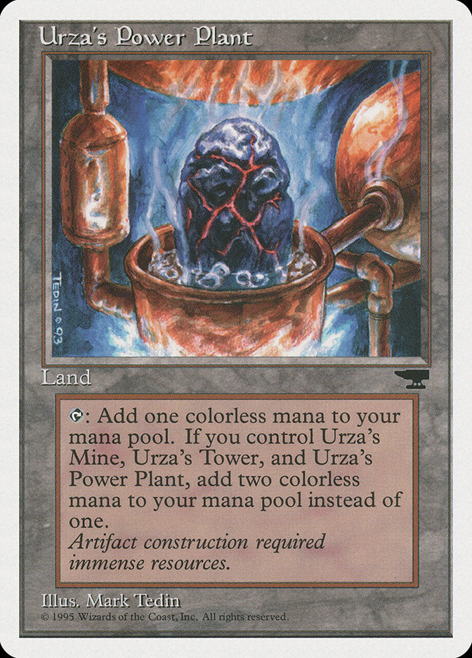 Urza's Power Plant (Boiling Rock) [Chronicles] | Arkham Games and Comics