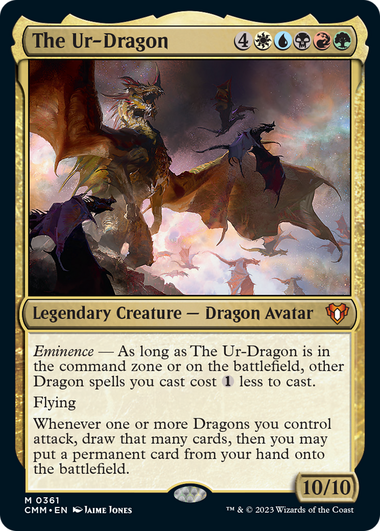 The Ur-Dragon [Commander Masters] | Arkham Games and Comics