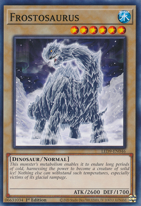 Frostosaurus [LED9-EN046] Common | Arkham Games and Comics