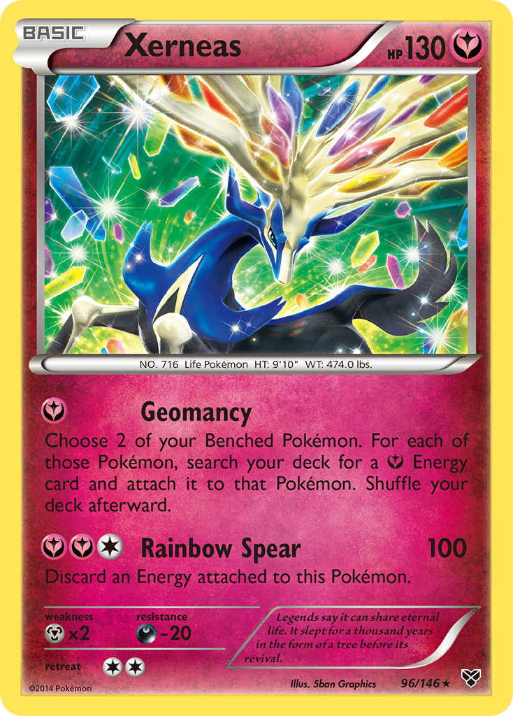 Xerneas (96/146) [XY: Base Set] | Arkham Games and Comics