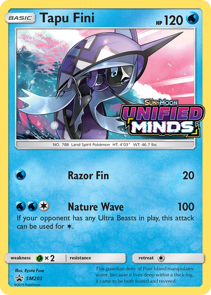 Tapu Fini (SM203) [Sun & Moon: Black Star Promos] | Arkham Games and Comics