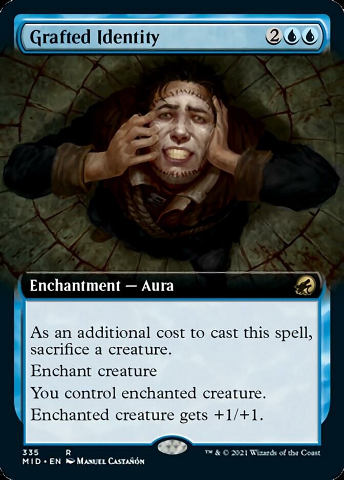 Grafted Identity (Extended) [Innistrad: Midnight Hunt] | Arkham Games and Comics