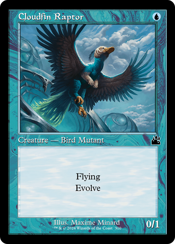 Cloudfin Raptor (Retro Frame) [Ravnica Remastered] | Arkham Games and Comics