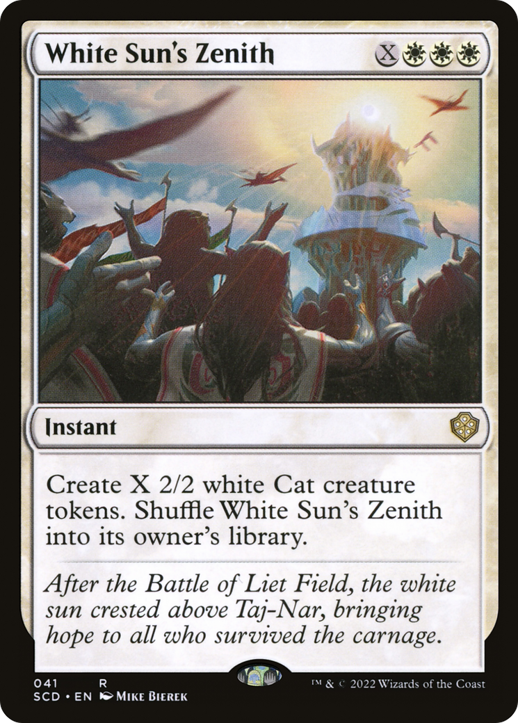 White Sun's Zenith [Starter Commander Decks] | Arkham Games and Comics