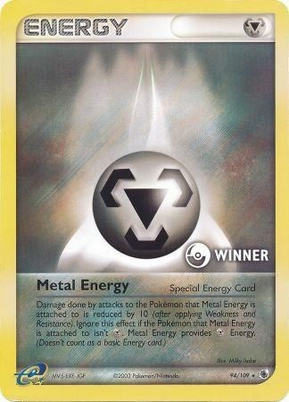 Metal Energy (94/109) (Winner) [EX: Ruby & Sapphire] | Arkham Games and Comics