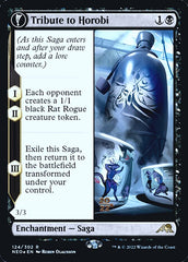 Tribute to Horobi // Echo of Death's Wail [Kamigawa: Neon Dynasty Prerelease Promos] | Arkham Games and Comics