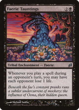 Faerie Tauntings [Lorwyn] | Arkham Games and Comics