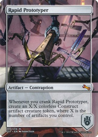 Rapid Prototyper [Unstable] | Arkham Games and Comics