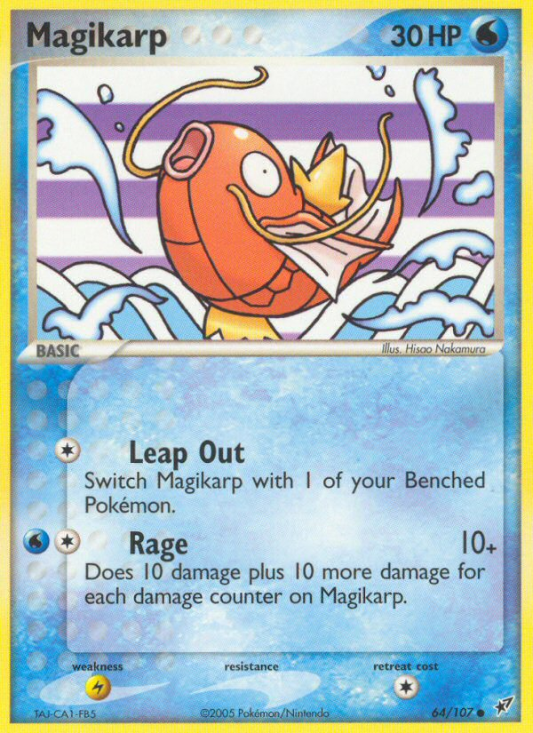 Magikarp (64/107) [EX: Deoxys] | Arkham Games and Comics