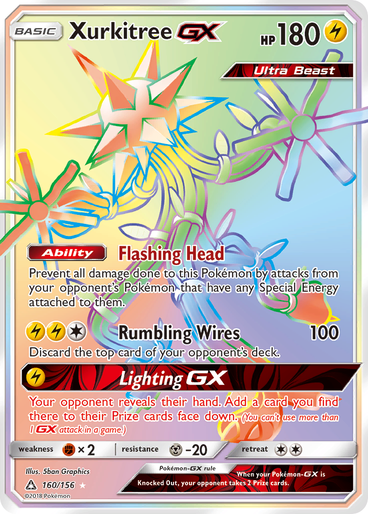 Xurkitree GX (160/156) [Sun & Moon: Ultra Prism] | Arkham Games and Comics