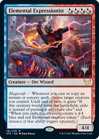 Elemental Expressionist (Promo Pack) [Strixhaven: School of Mages Promos] | Arkham Games and Comics