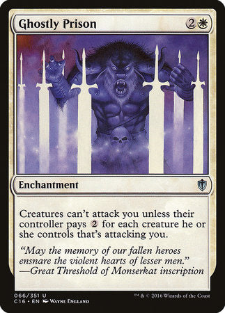 Ghostly Prison [Commander 2016] | Arkham Games and Comics
