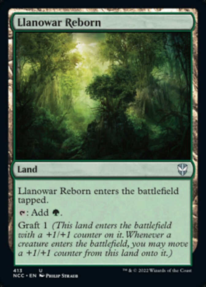 Llanowar Reborn [Streets of New Capenna Commander] | Arkham Games and Comics