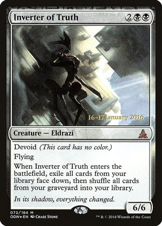 Inverter of Truth [Oath of the Gatewatch Promos] | Arkham Games and Comics