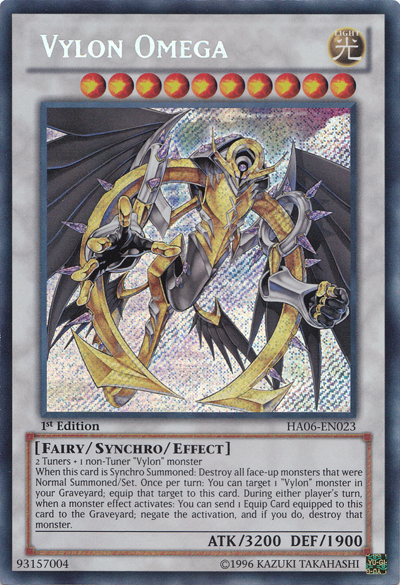 Vylon Omega [HA06-EN023] Secret Rare | Arkham Games and Comics