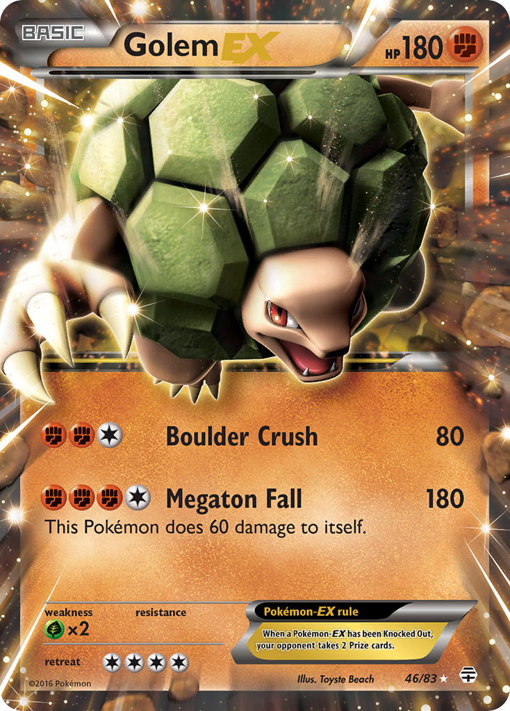 Golem EX (46/83) [XY: Generations] | Arkham Games and Comics