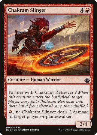 Chakram Slinger [Battlebond] | Arkham Games and Comics