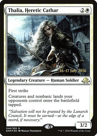 Thalia, Heretic Cathar [Eldritch Moon Promos] | Arkham Games and Comics