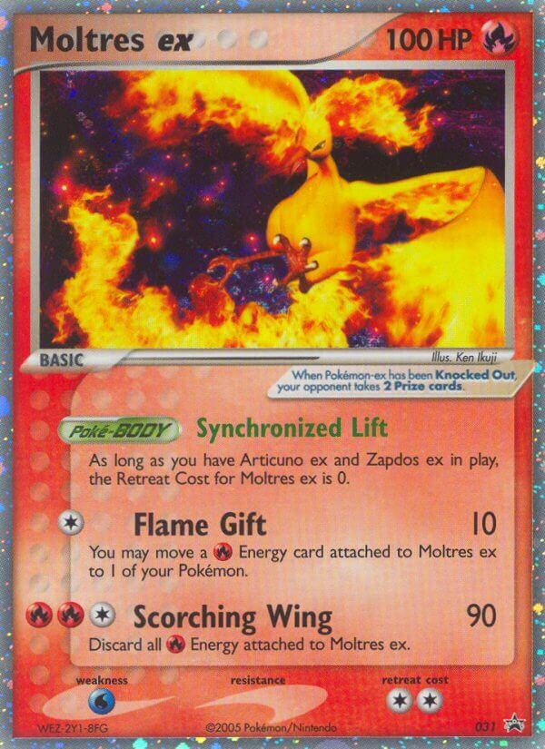 Moltres ex (031) [Nintendo: Black Star Promos] | Arkham Games and Comics