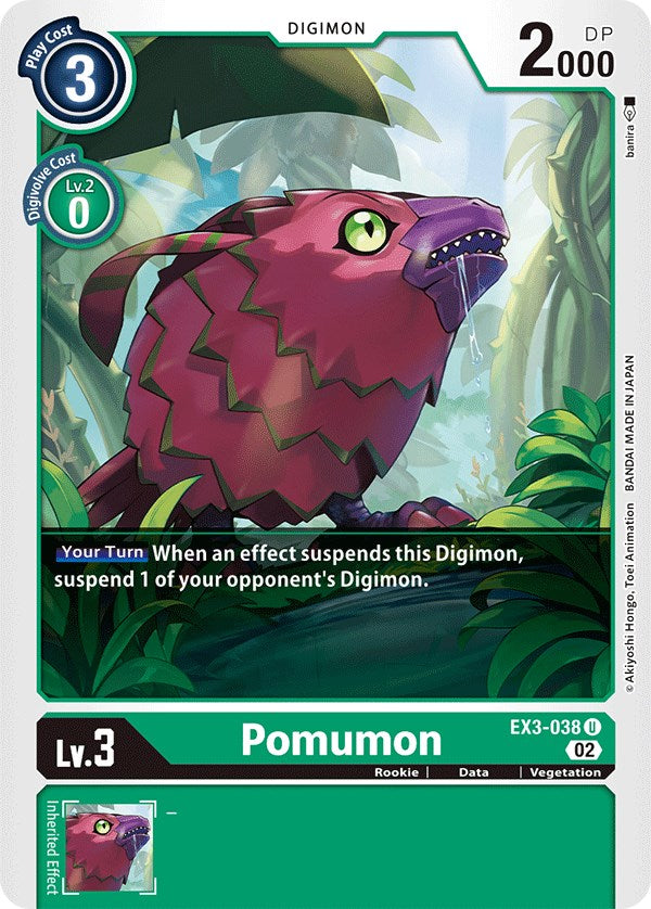 Pomumon [EX3-038] [Draconic Roar] | Arkham Games and Comics