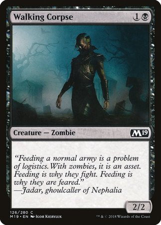 Walking Corpse [Core Set 2019] | Arkham Games and Comics