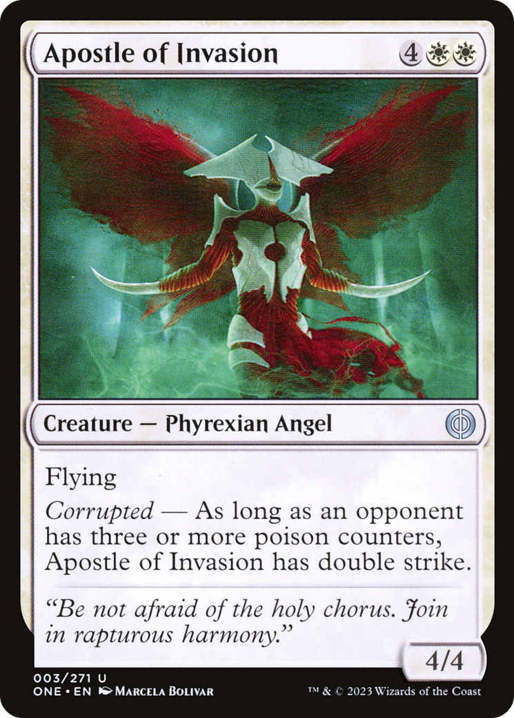 Apostle of Invasion [Phyrexia: All Will Be One] | Arkham Games and Comics