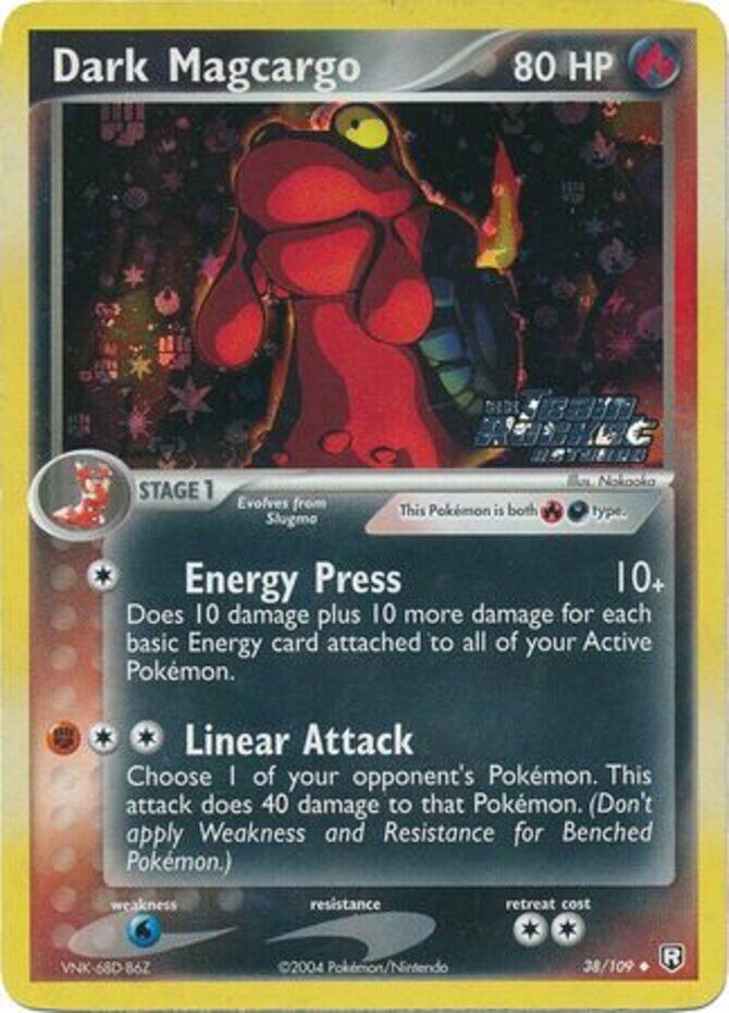 Dark Magcargo (38/109) (Stamped) [EX: Team Rocket Returns] | Arkham Games and Comics