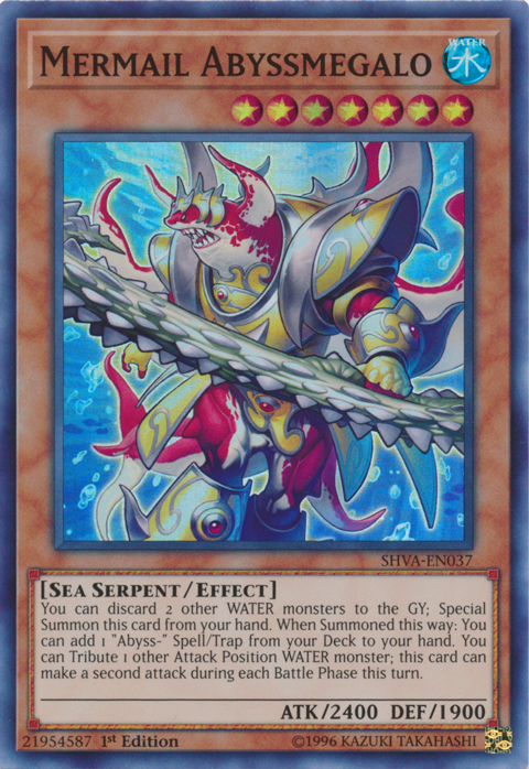 Mermail Abyssmegalo [SHVA-EN037] Super Rare | Arkham Games and Comics