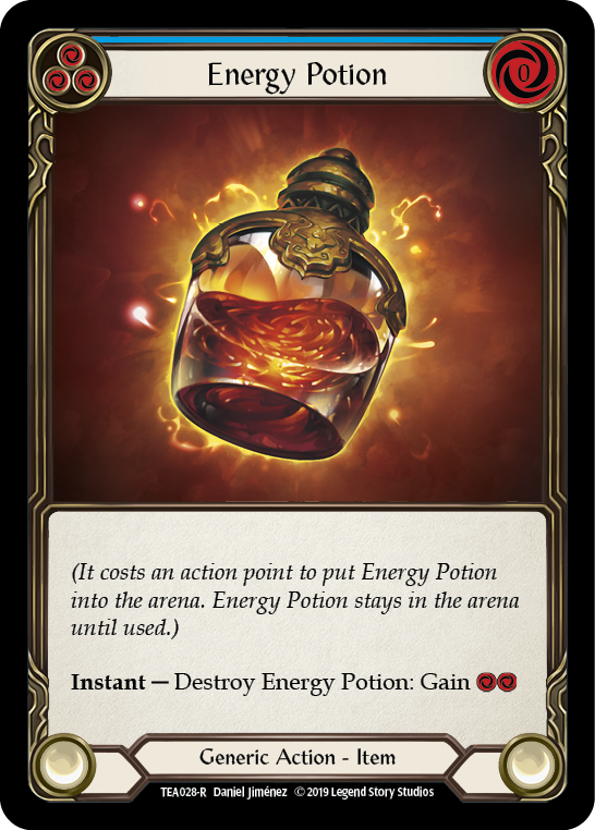 Energy Potion [TEA028-R] (Dorinthea Hero Deck)  1st Edition Normal | Arkham Games and Comics