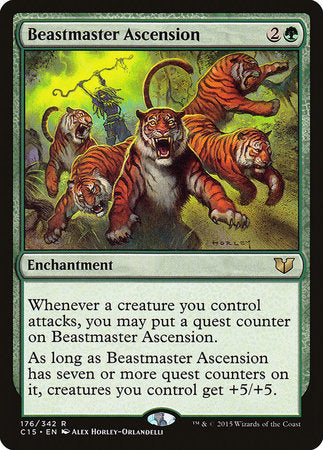 Beastmaster Ascension [Commander 2015] | Arkham Games and Comics