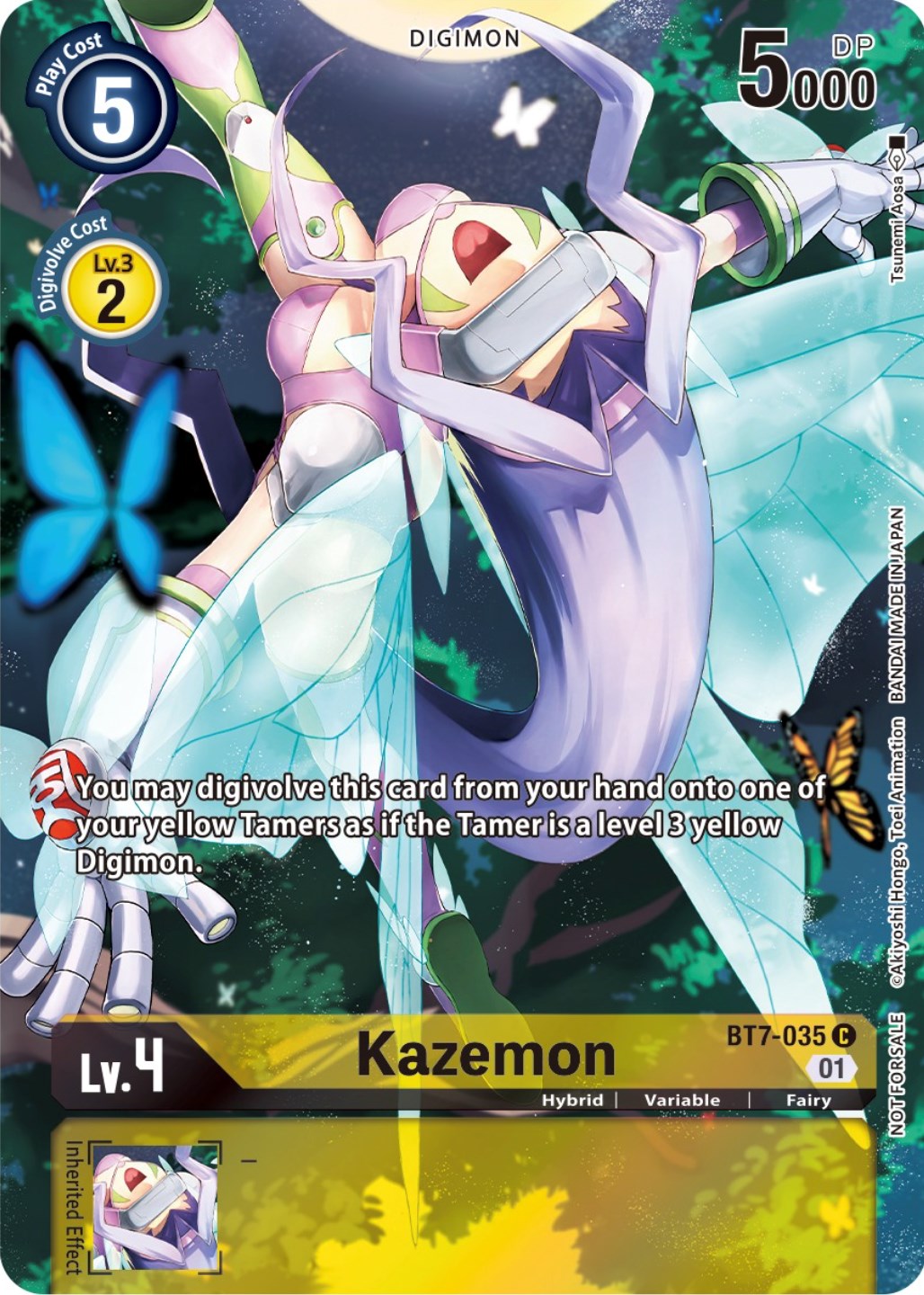 Kazemon [BT7-035] (2nd Anniversary Frontier Card) [Next Adventure Promos] | Arkham Games and Comics